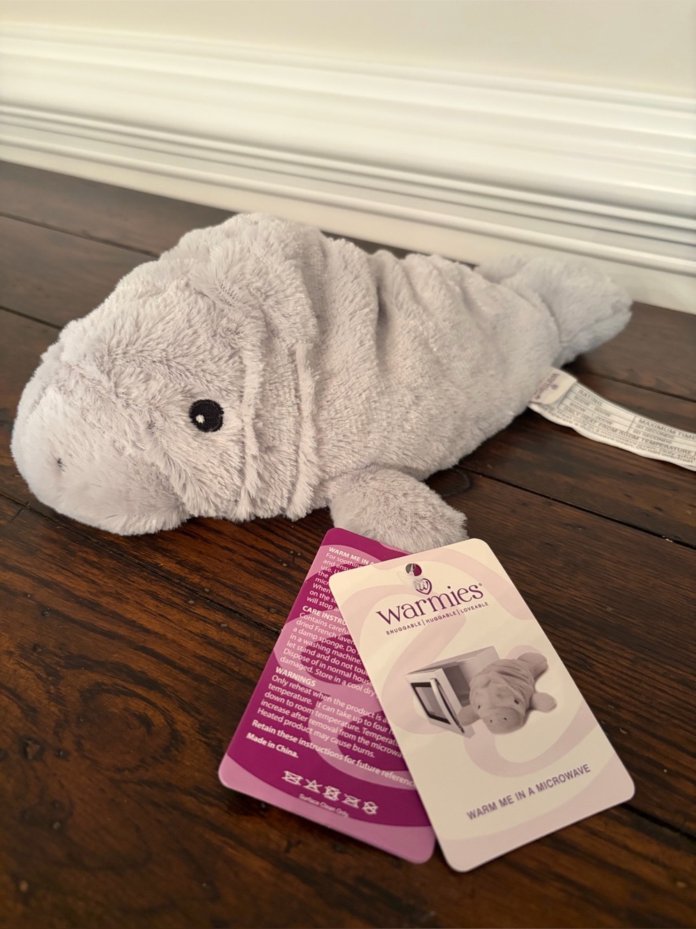 Warmies NWT Manatee